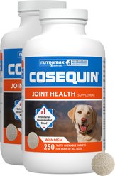 Nutramax Cosequin Joint Health Supplement with Glucosamine, Chondroitin & MSM Chewable Tablets for Dogs, 500 count