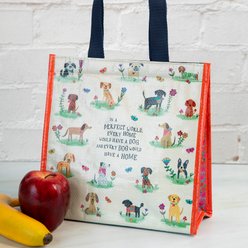 Natural Life Every Dog Has A Home Insulated Lunch Bag, Cream