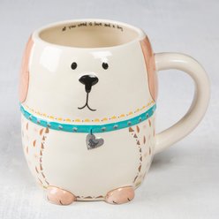 Natural Life Dog Folk Critter Mug slide 2 of 3