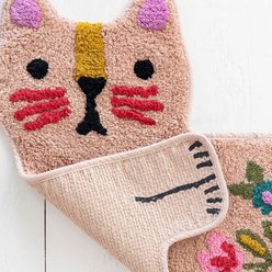Natural Life Dusty Rose Cat Bath Mat, 27 x 25-in slide 2 of 3