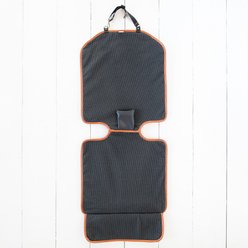 Natural Life Car Seat Protector Patchwork, Pink Watercolor, 45.5 x 18.25-in slide 2 of 4