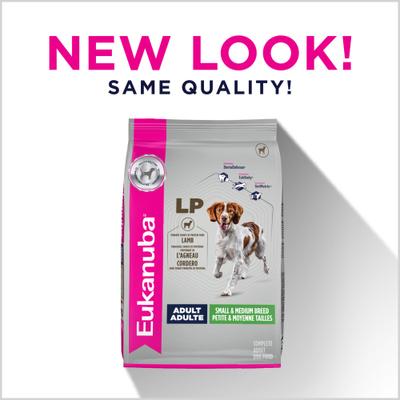 Show full view: Eukanuba Adult LP Small & Medium Breed Dry Dog Food, 33-lb bag slide 3 of 11