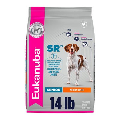 Eukanuba Eukanuba Senior Medium Breed Dry Dog Food, 14-lb bag