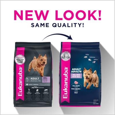 Show full view: Eukanuba Adult Small Breed Dry Dog Food, 34-lb bag slide 3 of 11