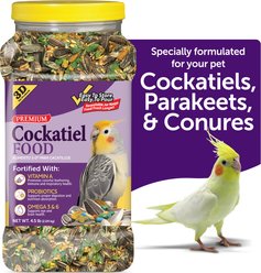 3-D Cockatiel Food, 4.5-lb jar slide 2 of 9