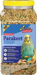 3-D Parakeet Food, 5-lb jar