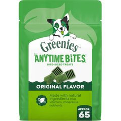 Greenies Anytime Bites Original Chicken Flavor Soft & Chewy Dog Treats, 10.3-oz bag