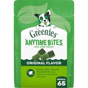 Greenies Anytime Bites Original Chicken Flavor Soft & Chewy Dog Treats, 10.3-oz bag