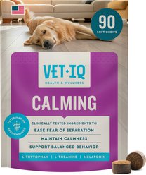 VetIQ Calming Soft Chew Calming Supplement for Dogs, 90 count