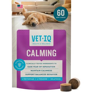 VetIQ Calming Soft Chew Calming Supplement for Dogs, 60 count