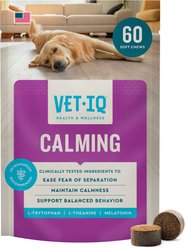 VetIQ Calming Soft Chew Calming Supplement for Dogs, 60 count