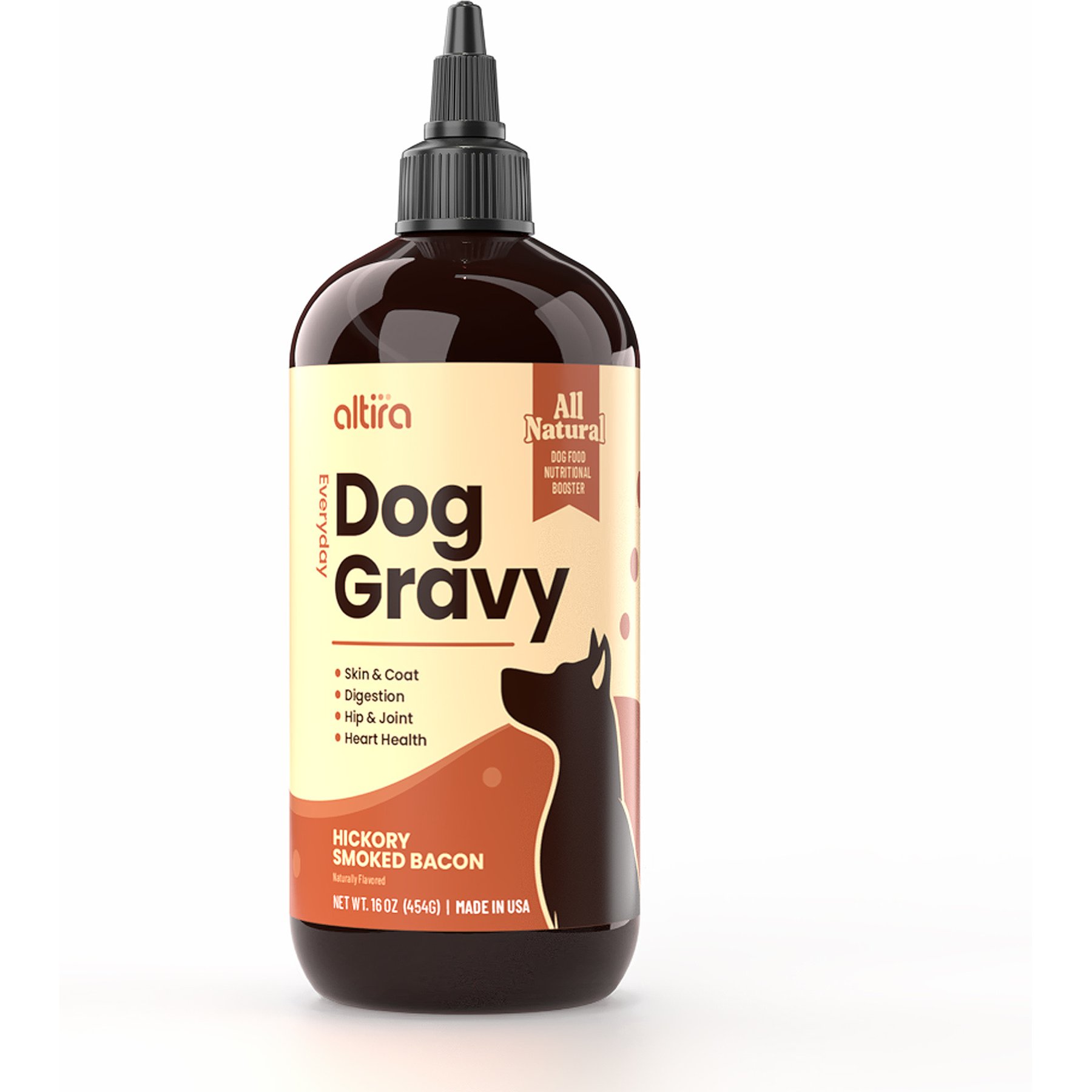 Altira Hickory Smoked Bacon Flavored Liquid Joint Supplement for Dogs, 16-fl oz bottle
