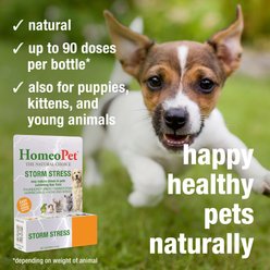 HomeoPet Storm Stress for Pets 20-80lbs, 450 drops slide 2 of 8