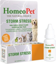 HomeoPet Storm Stress for Pets 20-80lbs, 450 drops