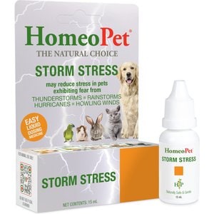 HomeoPet Storm Stress for Pets 20-80lbs, 450 drops
