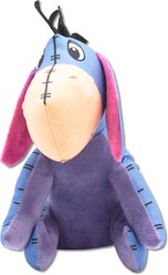Buckle-Down Disney Winnie the Pooh Eeyore Sitting Squeaky Plush Dog Toy, Blue