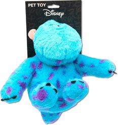 Buckle-Down Disney Monsters Inc. Furry Sulley Sitting Squeaky Plush Dog Toy, Blue slide 2 of 5