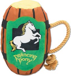 Buckle-Down Lord of the Rings Prancing Pony Plush Dog Toy