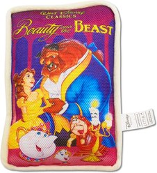 Buckle-Down Disney Beauty & the Beast VHS Tape Squeaky Plush Dog Toy