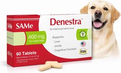 Denestra SAMe 400mg Tablet Liver & Joint Supplement for Dogs, 60 count