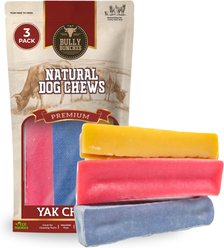 Bully Bunches Flavor Variety Pack Himalayan Yak Chew Dog Treats, Medium, 3 count