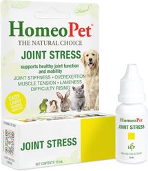 HomeoPet Joint Stress Homeopathic Medicine for Joint Pain/Arthritis for Birds, Cats, Dogs & Small Pets, 450 drops