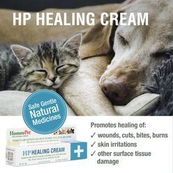 HomeoPet HP Healing Cream for Dogs, Cats, Birds & Small Pets, 14-g tube slide 2 of 8