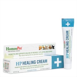 HomeoPet HP Healing Cream for Dogs, Cats, Birds & Small Pets, 14-g tube