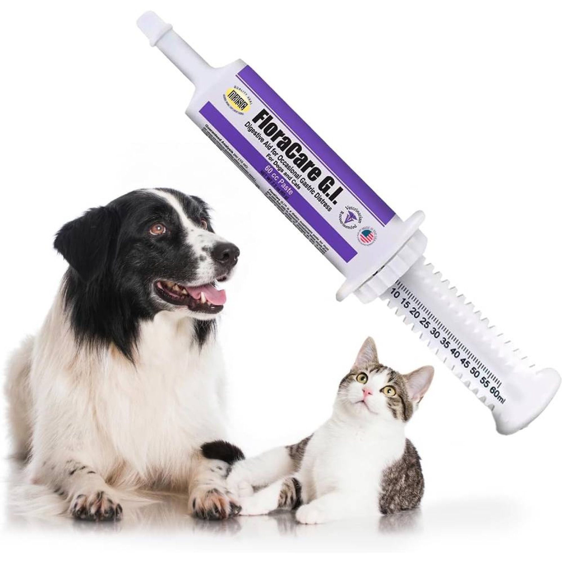 Ora-Clens FloraCare G.I. Dog & Cat Supplement, 60-cc