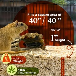 Hurdz Hemp Small Pet Bedding, 7.5-lb bag slide 2 of 5