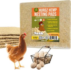 Hurdz Hemp Chicken Nesting Pads, 5 count