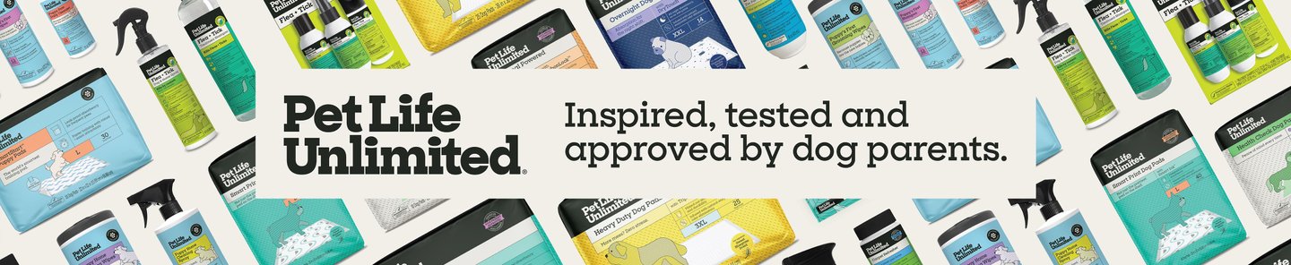 Pet Life Unlimited Inspired, tested, and approved by dog parents.
