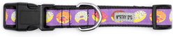 The Worthy Dog Donuts Adjustable Dog Collar, Purple, X-Large: 17 to 23-in neck, 1-in wide slide 2 of 3