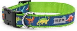 The Worthy Dog Dino Adjustable Dog Collar, Navy, Small: 8 to 14-in neck, 5/8-in wide slide 2 of 5
