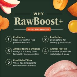 Instinct RawBoost Adult High Protein Grain-Free Gut Health Recipe Dry Dog Food, 18-lb bag slide 2 of 8