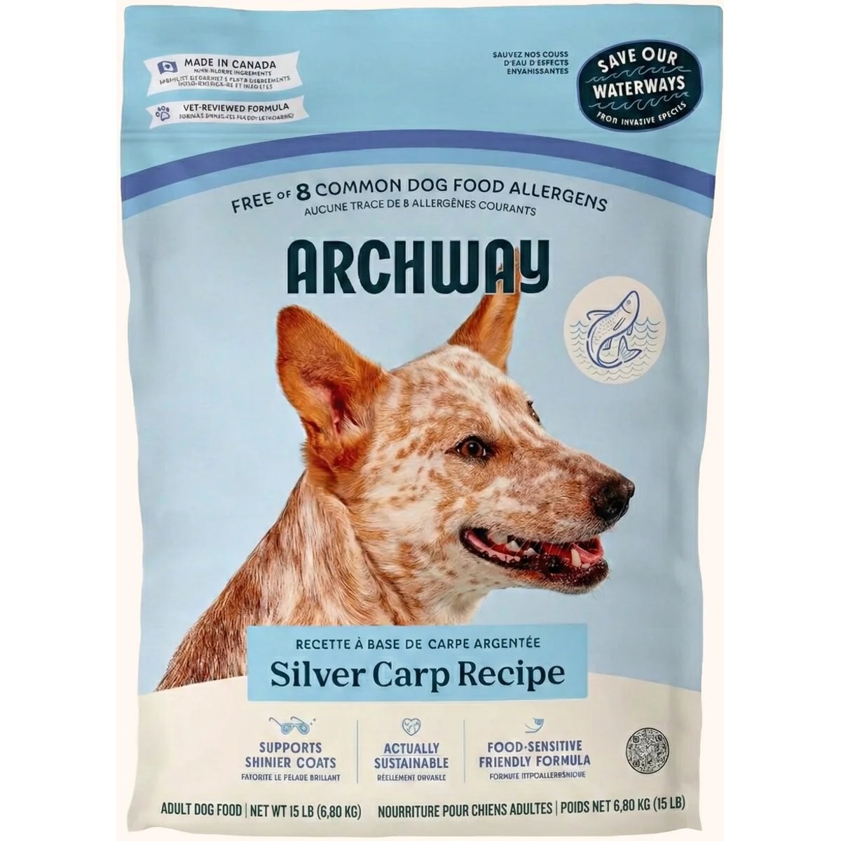 Archway Limited Ingredient Diet Sustainable Fish Dry Dog Food, 15-lb bag
