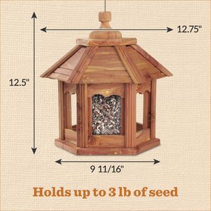 Dr. Pol Cedar Gazebo Bird Feeder