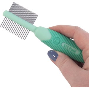 Li'l Pals Double-Sided Dog Comb, Color Varies