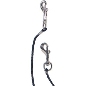 Coastal Pet Products Poly Cat Tie-Out, Black, 15-ft