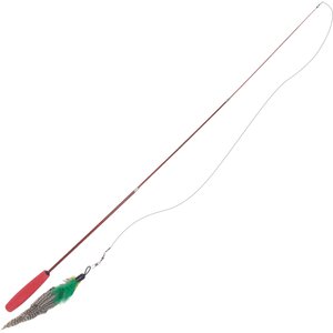 Turbo Flying Teaser Replacement Feather Cat Toy, 2 count