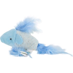 Turbo Random Fun Cat Toy with Catnip, Feather Fish