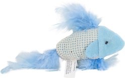 Turbo Random Fun Cat Toy with Catnip, Feather Fish slide 2 of 6