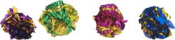 Turbo Krinkle Balls Cat Toy, 4 count