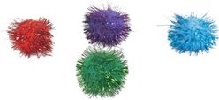 Turbo Glitter Pom Pom Ball Cat Toy, 4 count slide 2 of 6