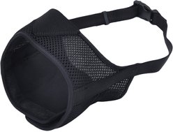 Coastal Pet Products Best Fit Adjustable Comfort Dog Muzzle, Black, X-Large