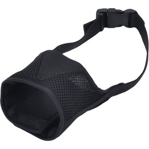 Coastal Pet Products Best Fit Adjustable Comfort Dog Muzzle, Black, Large