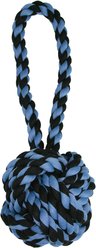 Multipet Nuts for Knots Heavy Duty Rope with Tug Dog Toy, Color Varies, 1 count, Medium