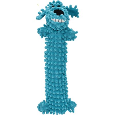 Multipet Multipet Loofa Floppy Squeaky Plush Dog Toy, Color Varies, 1 count, 12-in