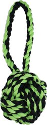 Multipet Nuts for Knots Heavy Duty Rope with Tug Dog Toy, Color Varies, 1 count, Large