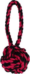 Multipet Nuts for Knots Heavy Duty Rope with Tug Dog Toy, Color Varies, 1 count, Small